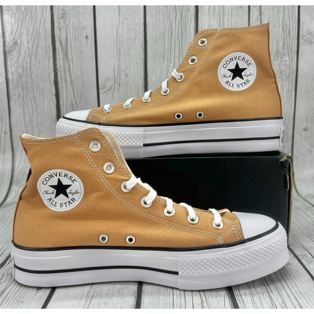 Converse Women's Chuck Taylor Lift Platform High Gingersnap Size 10 A11537F